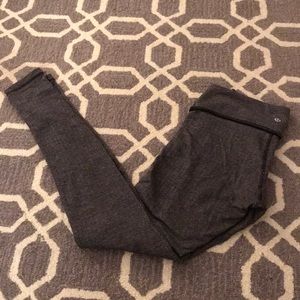 Lululemon grey patterned leggings